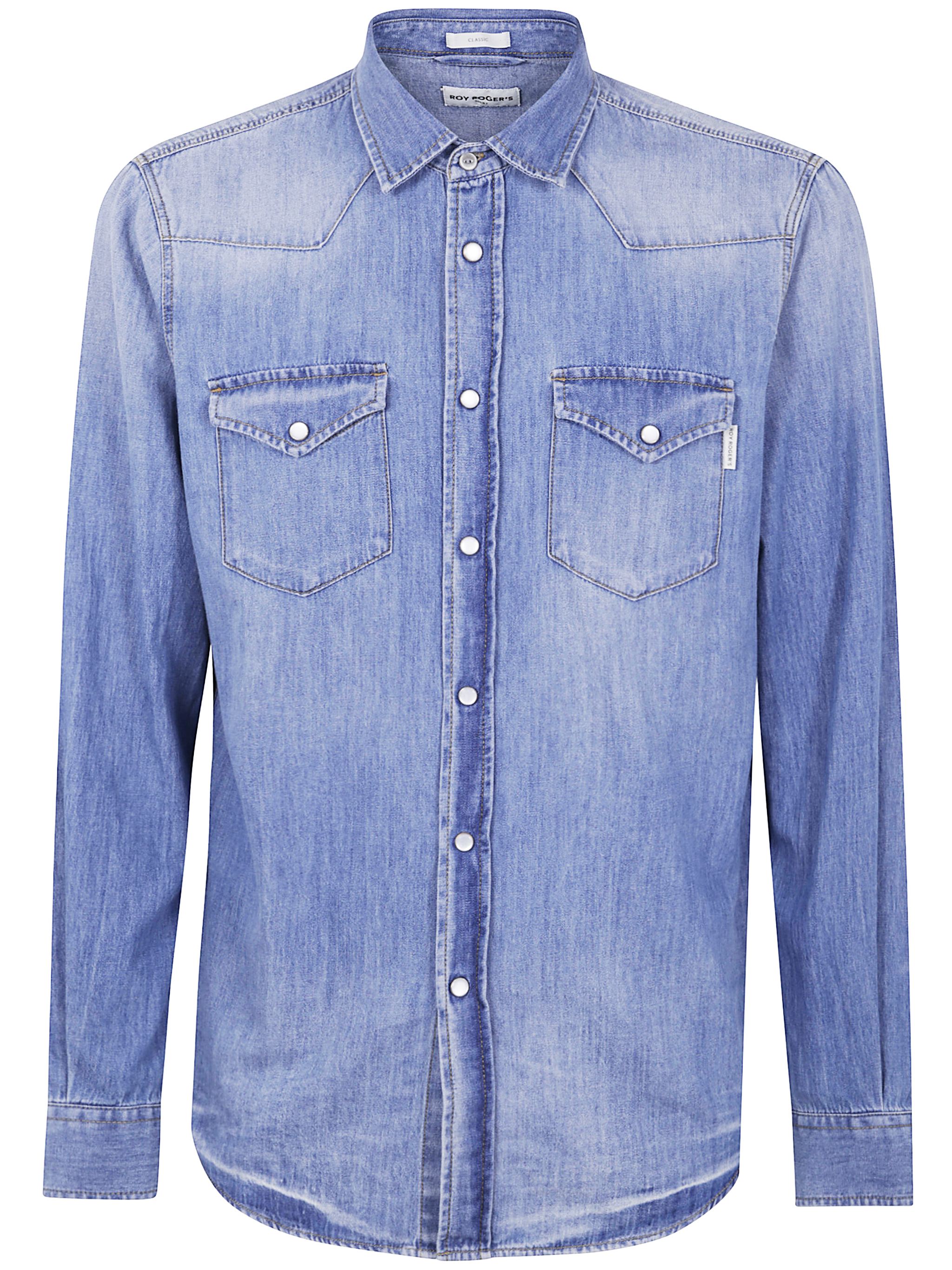 Roy Roger'S Shirt Martin Man Denim Koh Samui Clothing - XL
